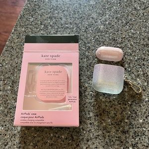 kate spade airpod glitter case